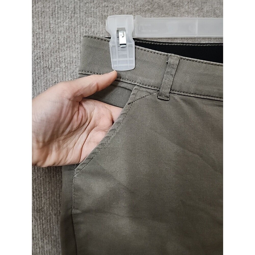 Democracy Ab Technology Slim Pants Womens 10 Brown Stretch Slimming NWOT - Picture 3 of 8